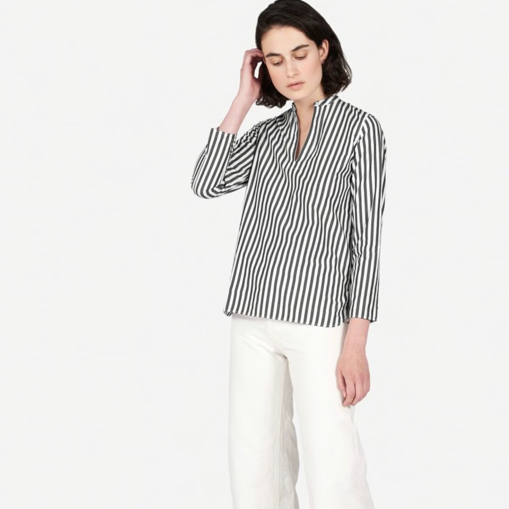 everlane poplin shirt